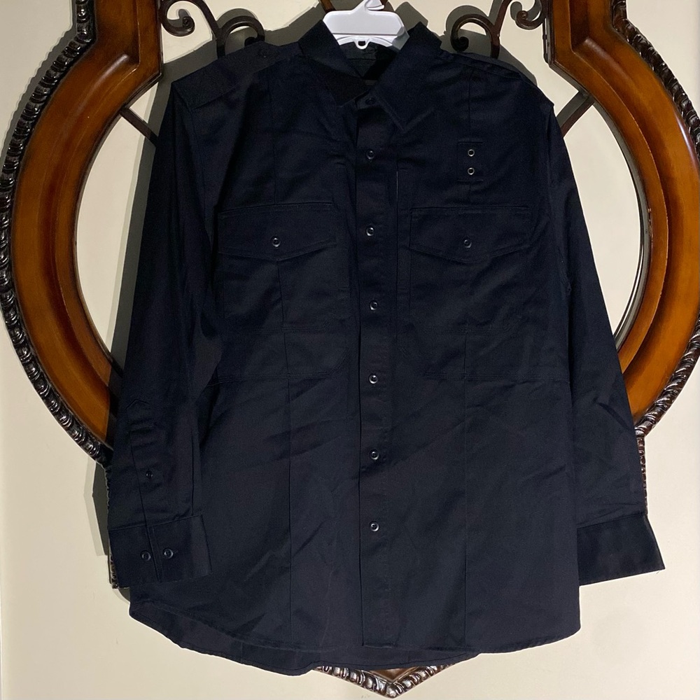 5.11 Tactical Series Men’s Taclite PDU Class B Black Shirt - Picture 2 of 9